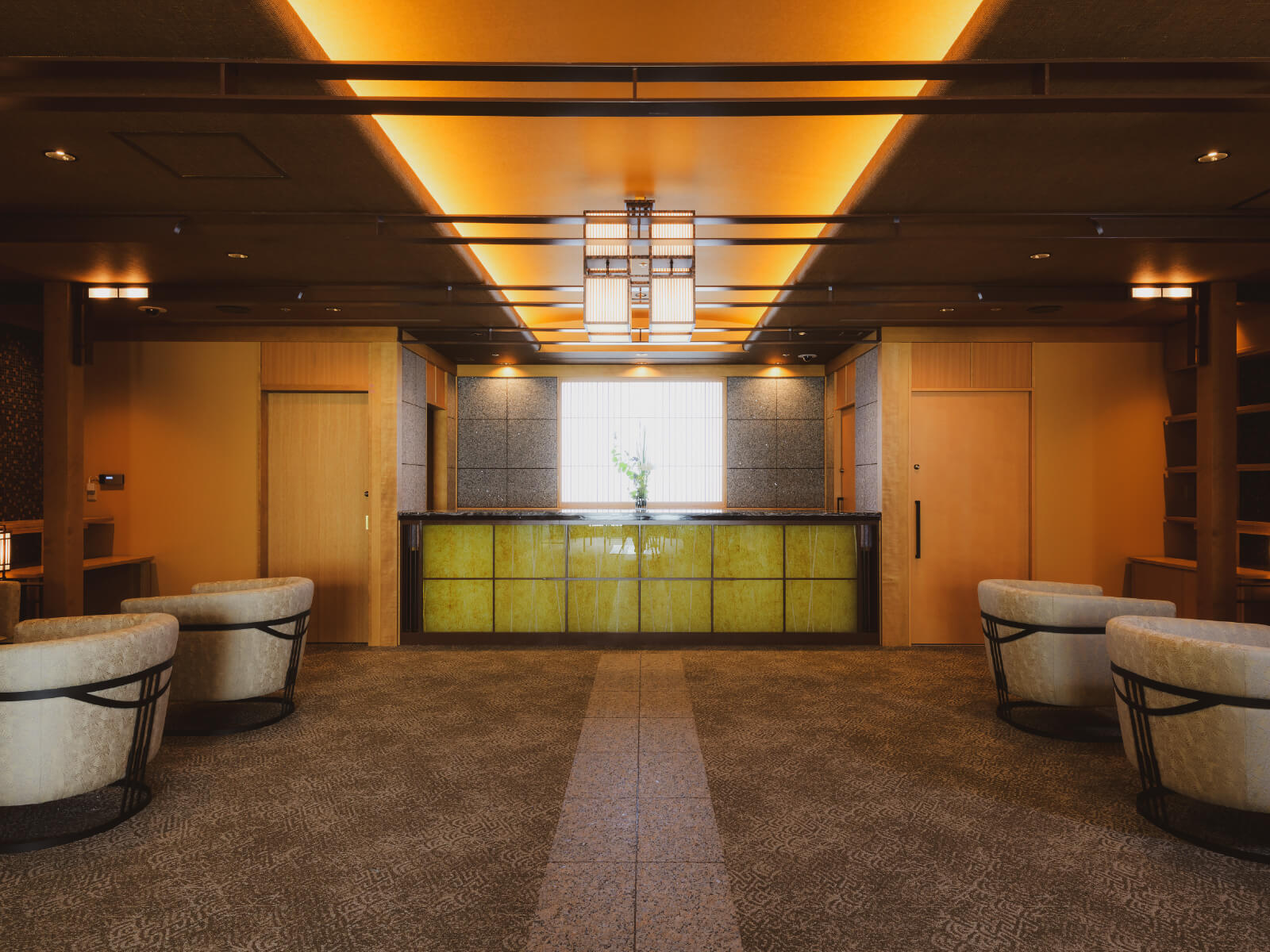 空間デザイン：ウエルネスセンターレセプション