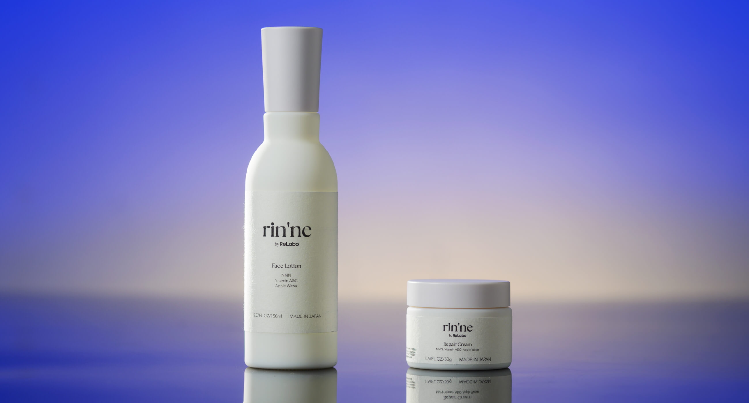 ReLaboオリジナルスキンケア「rin’ne」